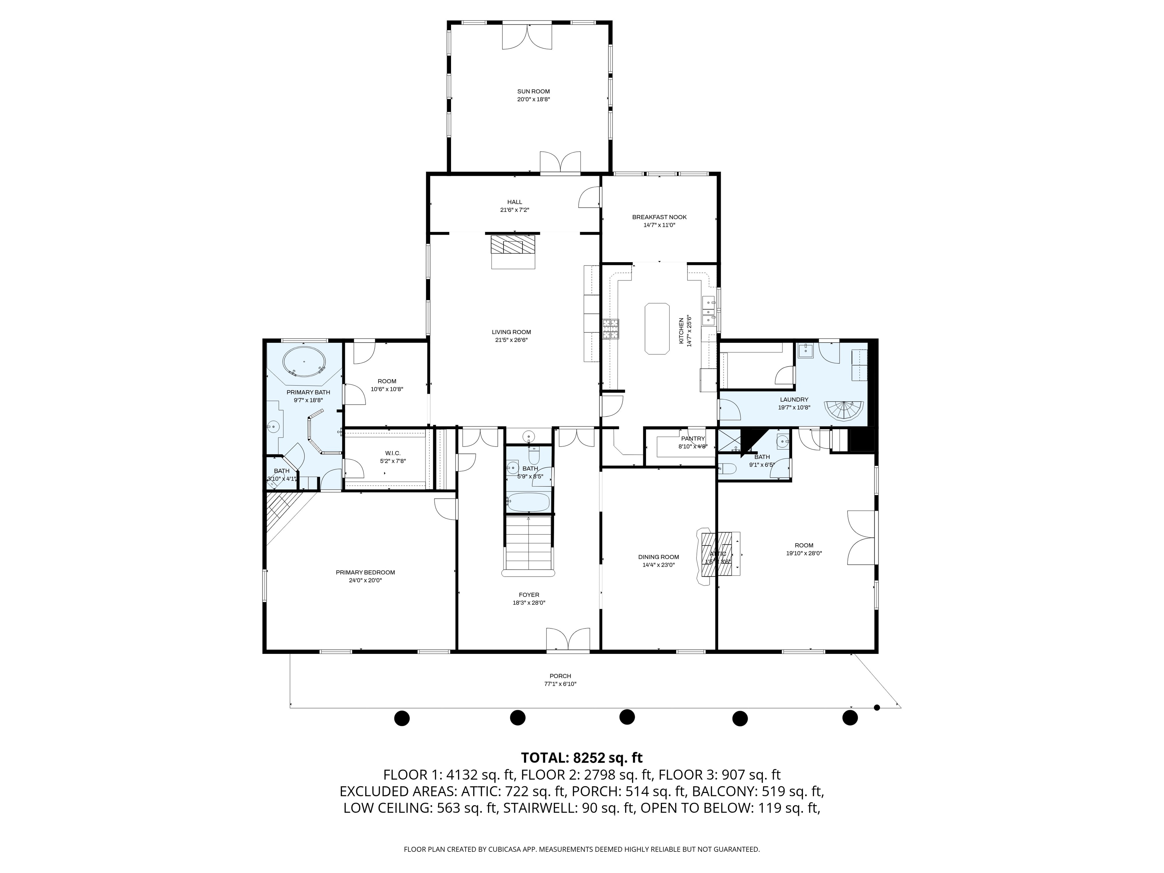 House floor plan layout